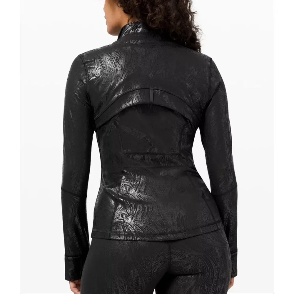 Lululemon Shine Define Jacket | Black Shine in 6